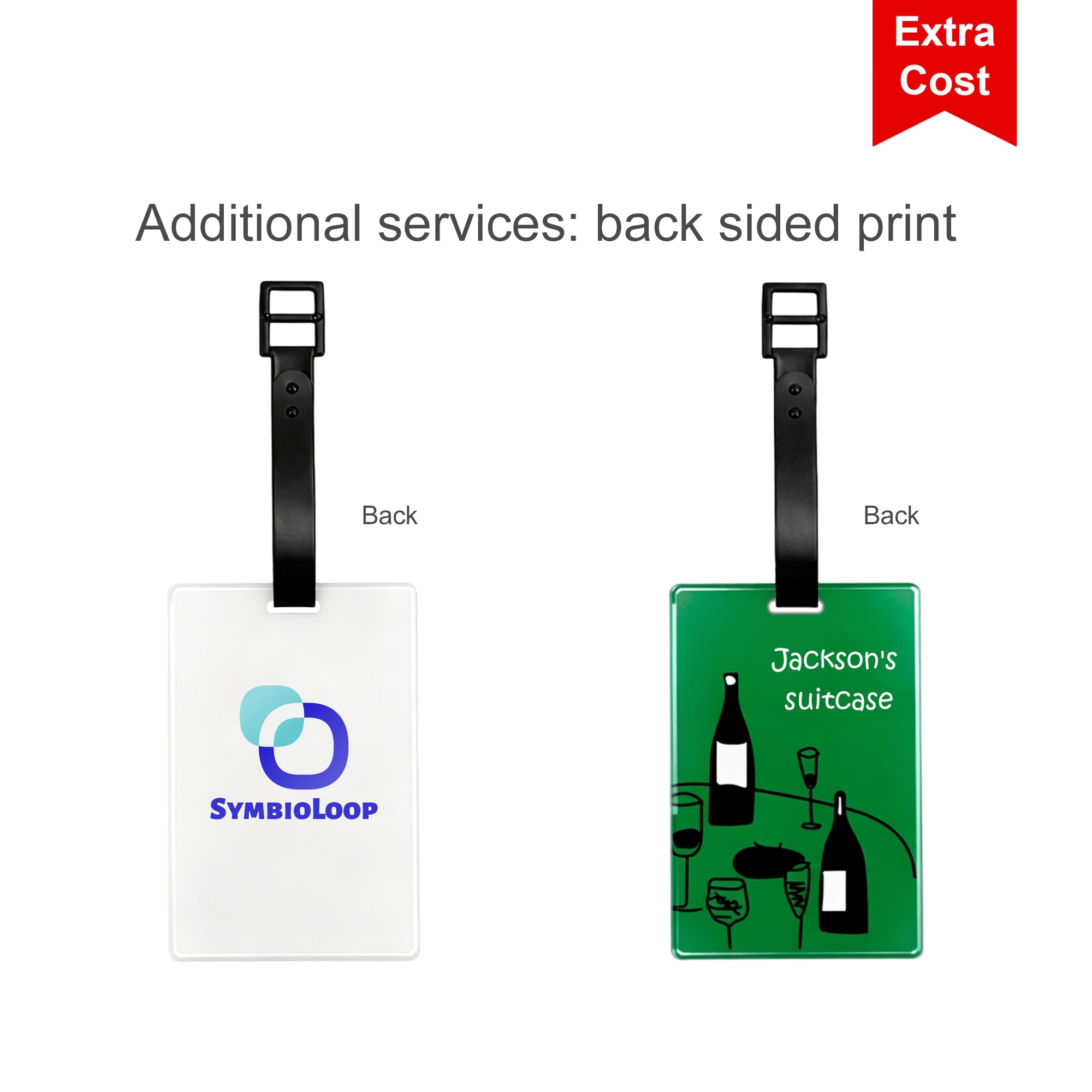 Acrylic Luggage Tag