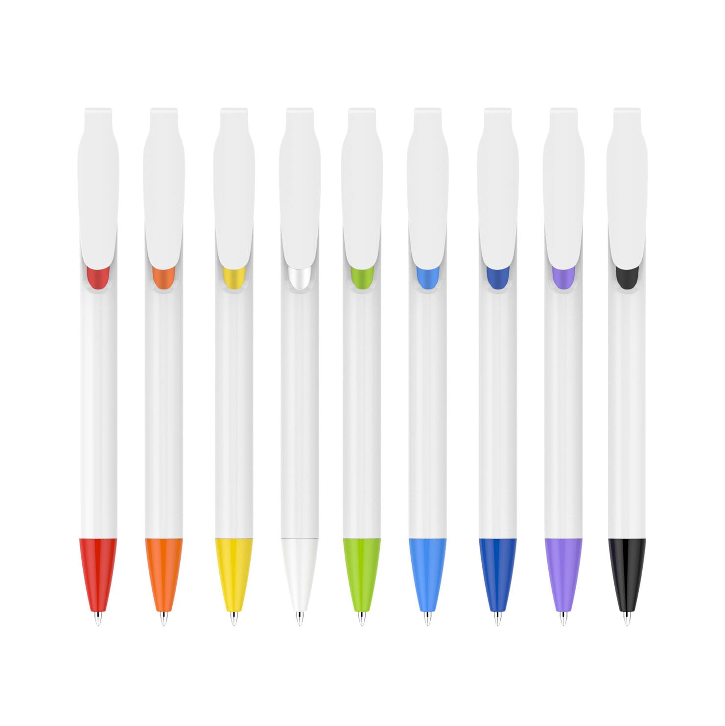 Fan Pen - Creamy White Barrel - PCS020A Image 