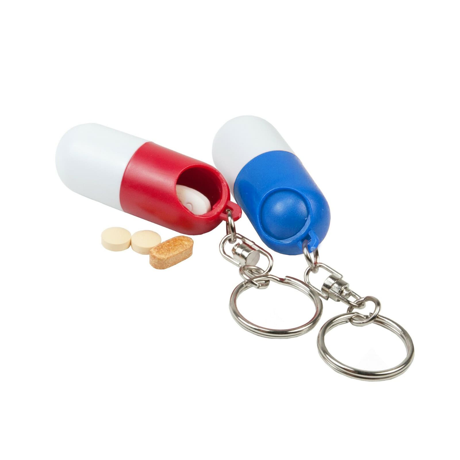 Pill capsule keychain - PCH620 Image 