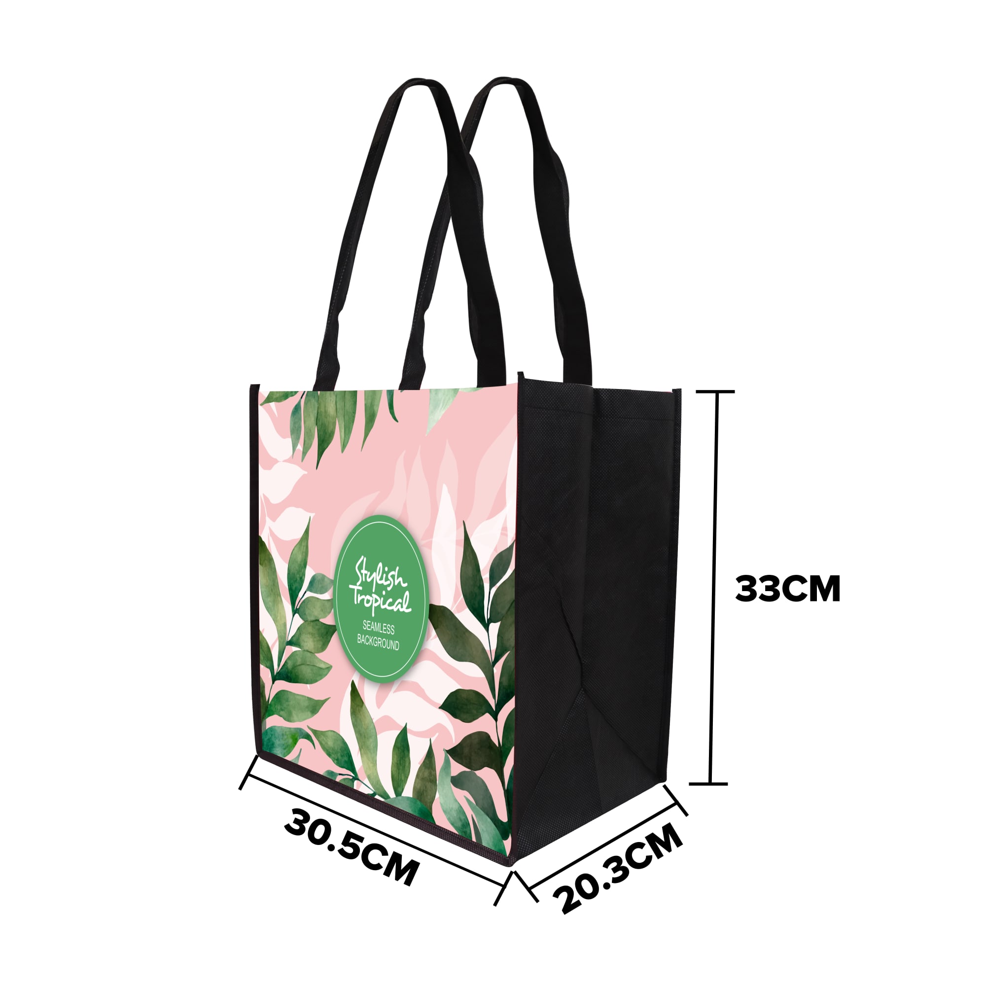Laminated Non Woven Tote Bag - Tall - PCBC133 Image