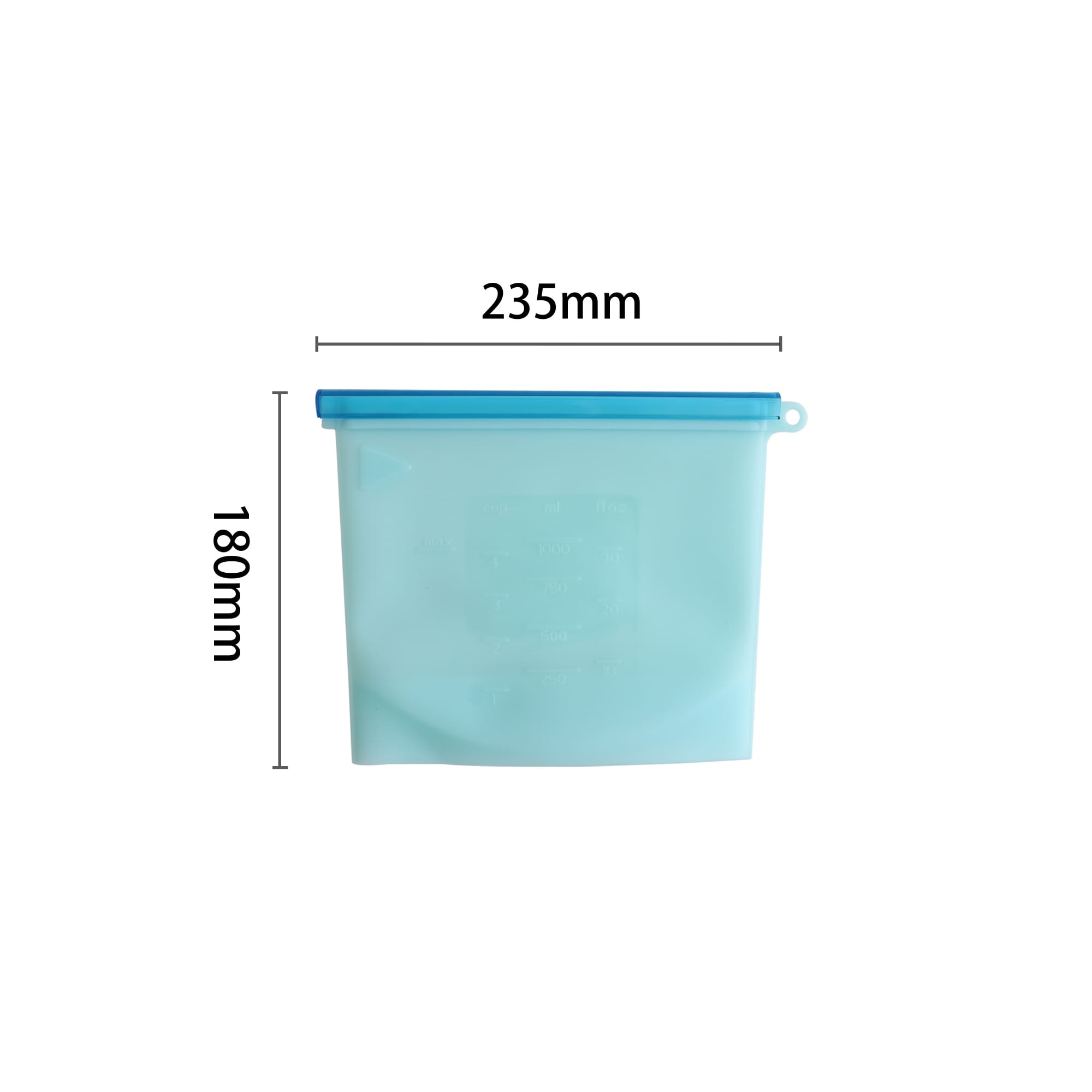 Silicone Reusable Storage Pouch - 1000ML - PCPB622 Image 