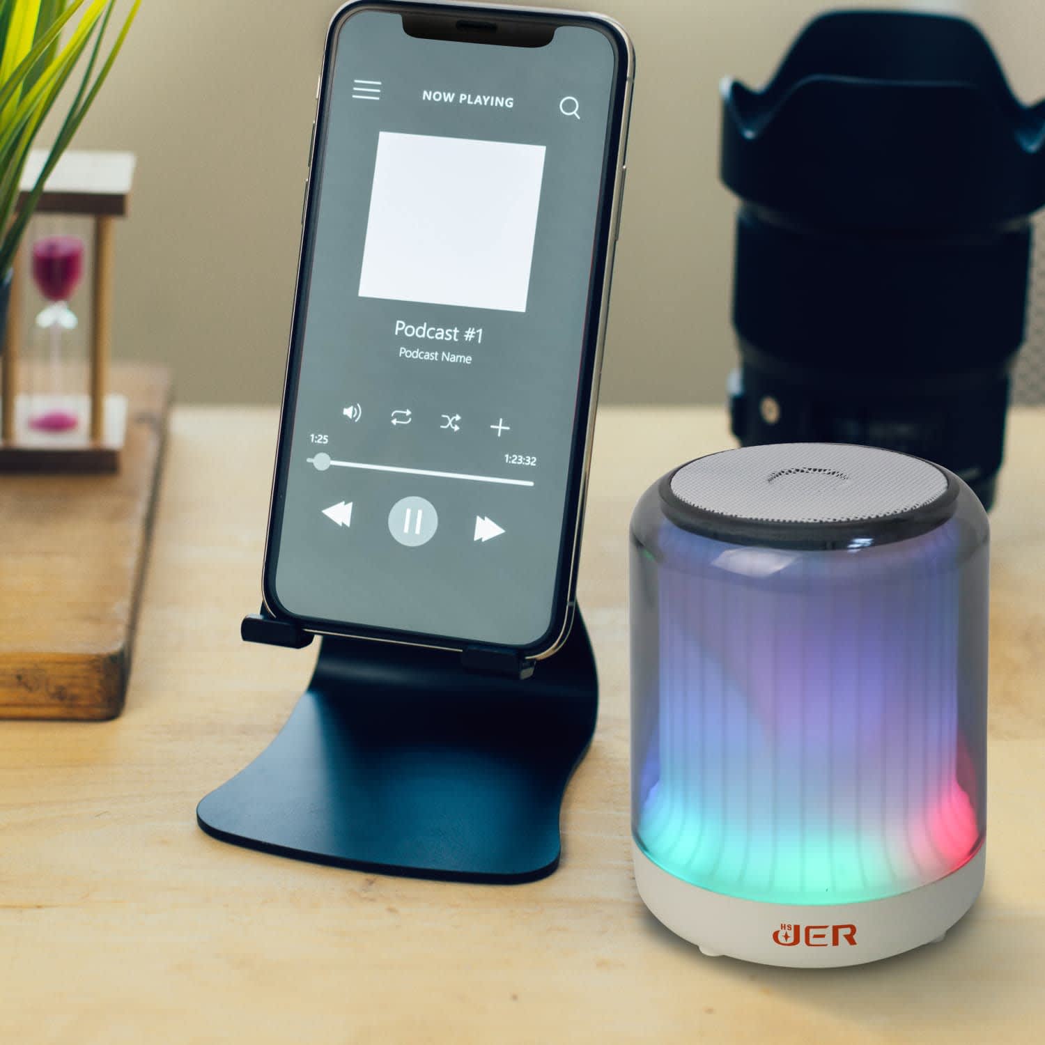 LED Portable Bluetooth Speaker - PCT132 Image 