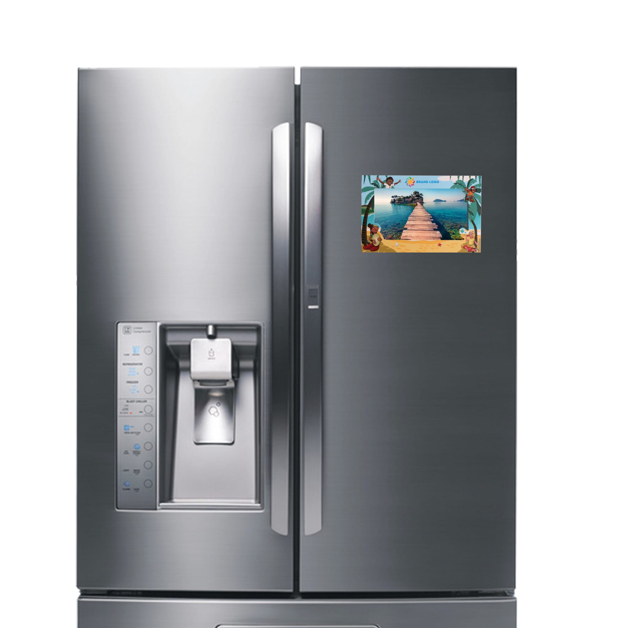 Custom Shaped Fridge Magnet 210x148mm - PCH411 Image 