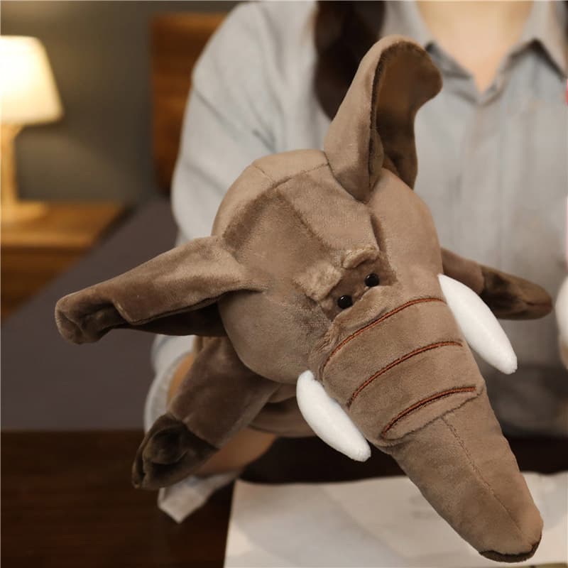 Elephant Hand Puppet - PCPT120 Image 