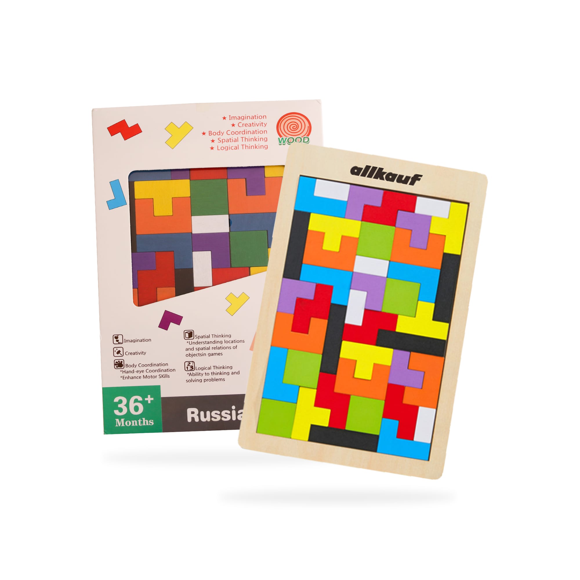 Wooden Russia Blocks promotional product