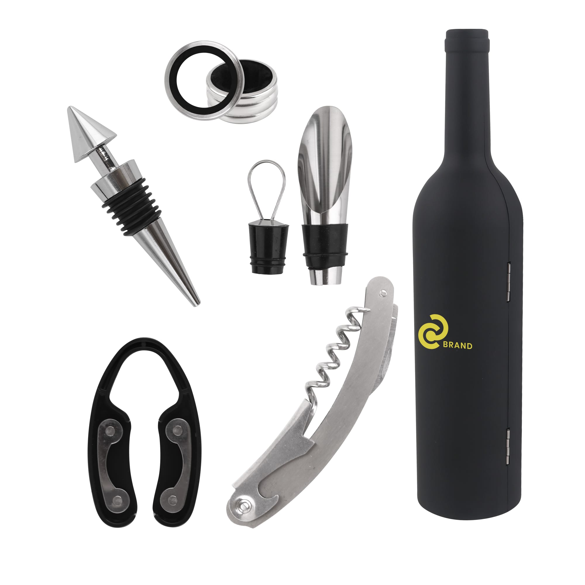 Bottle Shaped Wine Tools Set