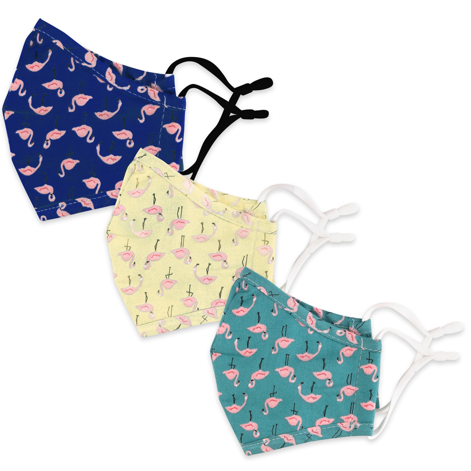 4-Ply Fabric Stylish Pattern Reusable Face Mask – 6 designs available