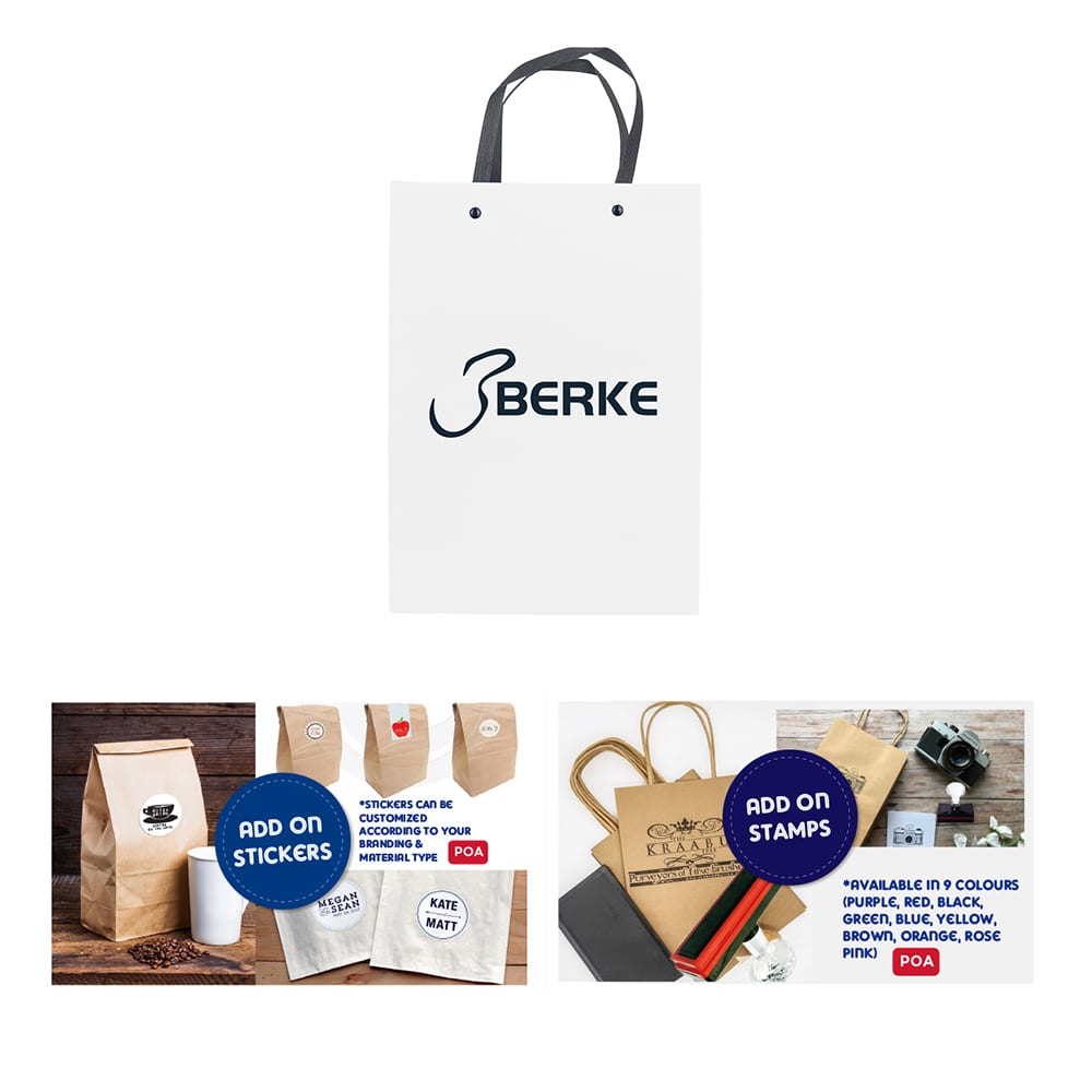 Knitted Handle Bag with Lamination(250x350x100mm) - PCPB051 Image