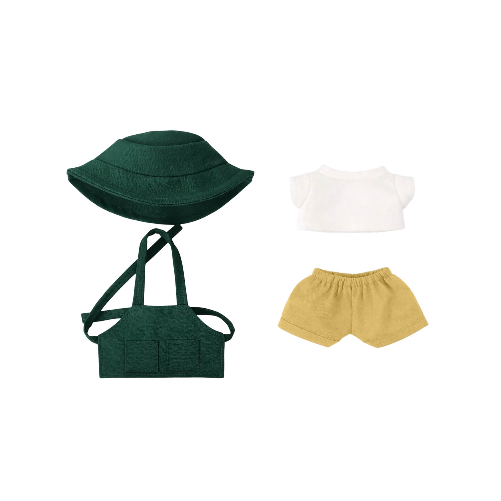 Alternative view of Plush Doll Cafe 4-Piece Apron Outfit (15–17cm Doll)