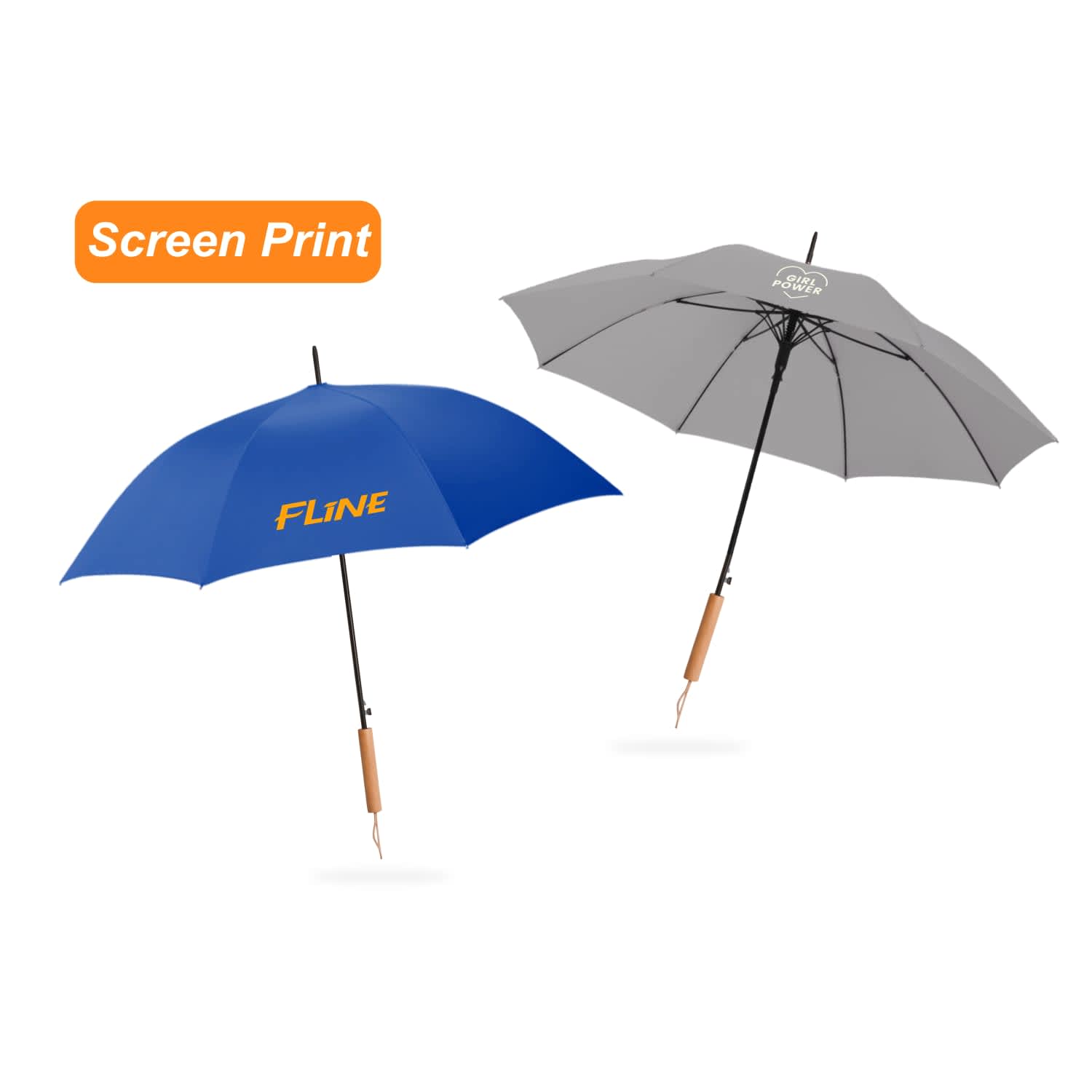 RPET Umbrella with Straight Handle - PCH906 Image 