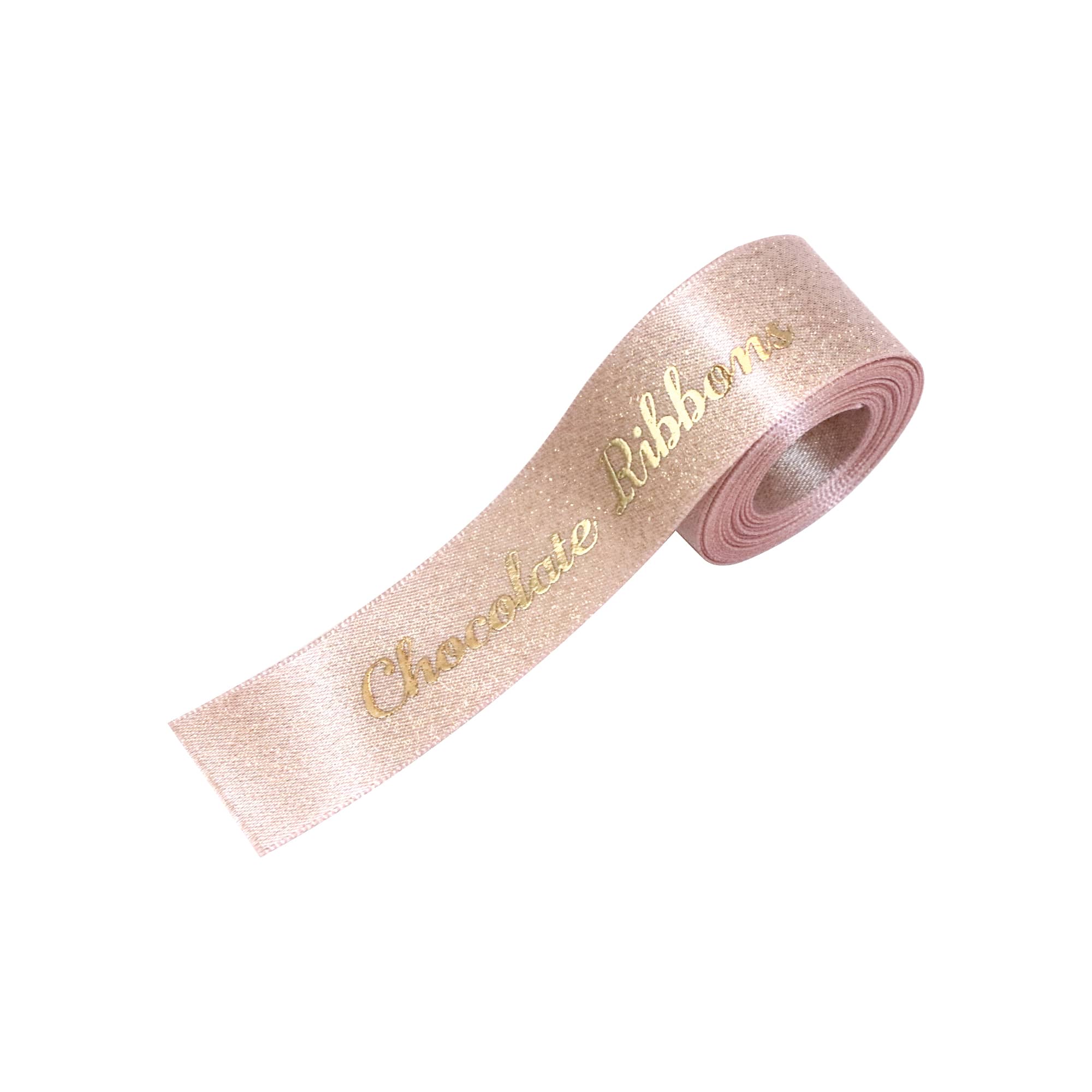 Alternative view of 16mm Glitter Gold Purl Satin Ribbon