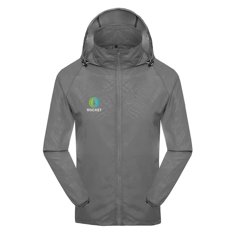 Unisex Adult 100% Polyester Sun Protection Jacket with Hood - PCC053 Image 