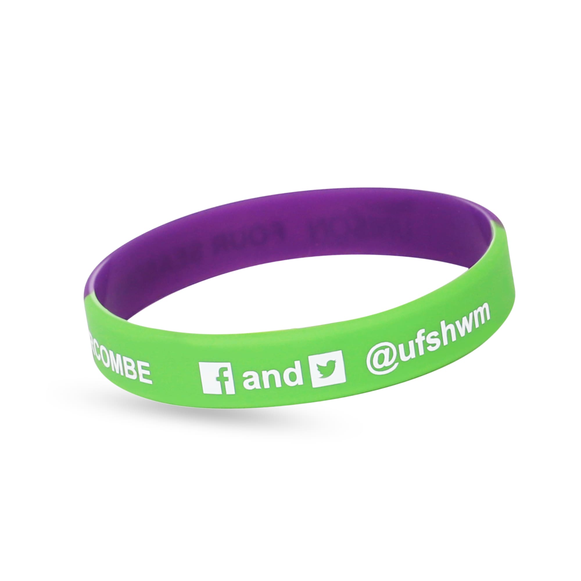 Sectional Coloured Wristband - PCW003 Image