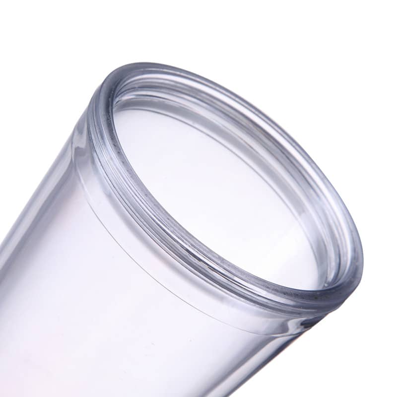 24oz Plastic Cups with Lids & Straws - PXD277 Image 