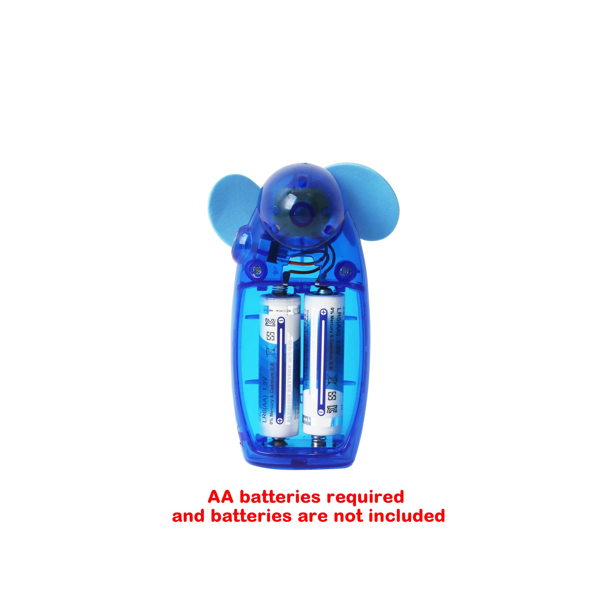 Transparent Colorful Handy Fan - PCT250 Image 