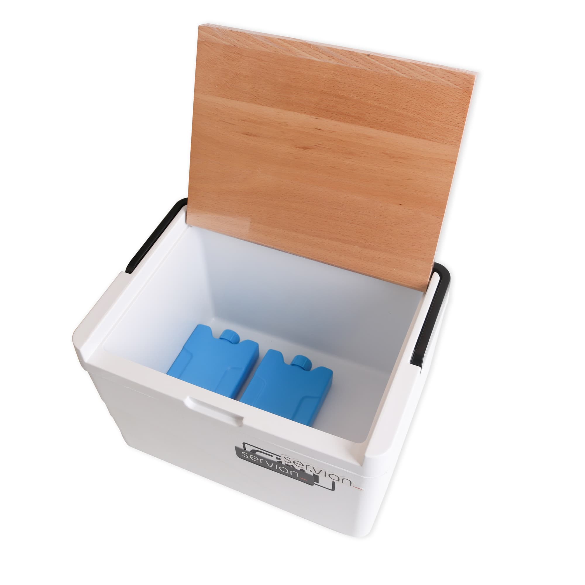 11L Wooden Lid Cooler Box - PCH635 Image