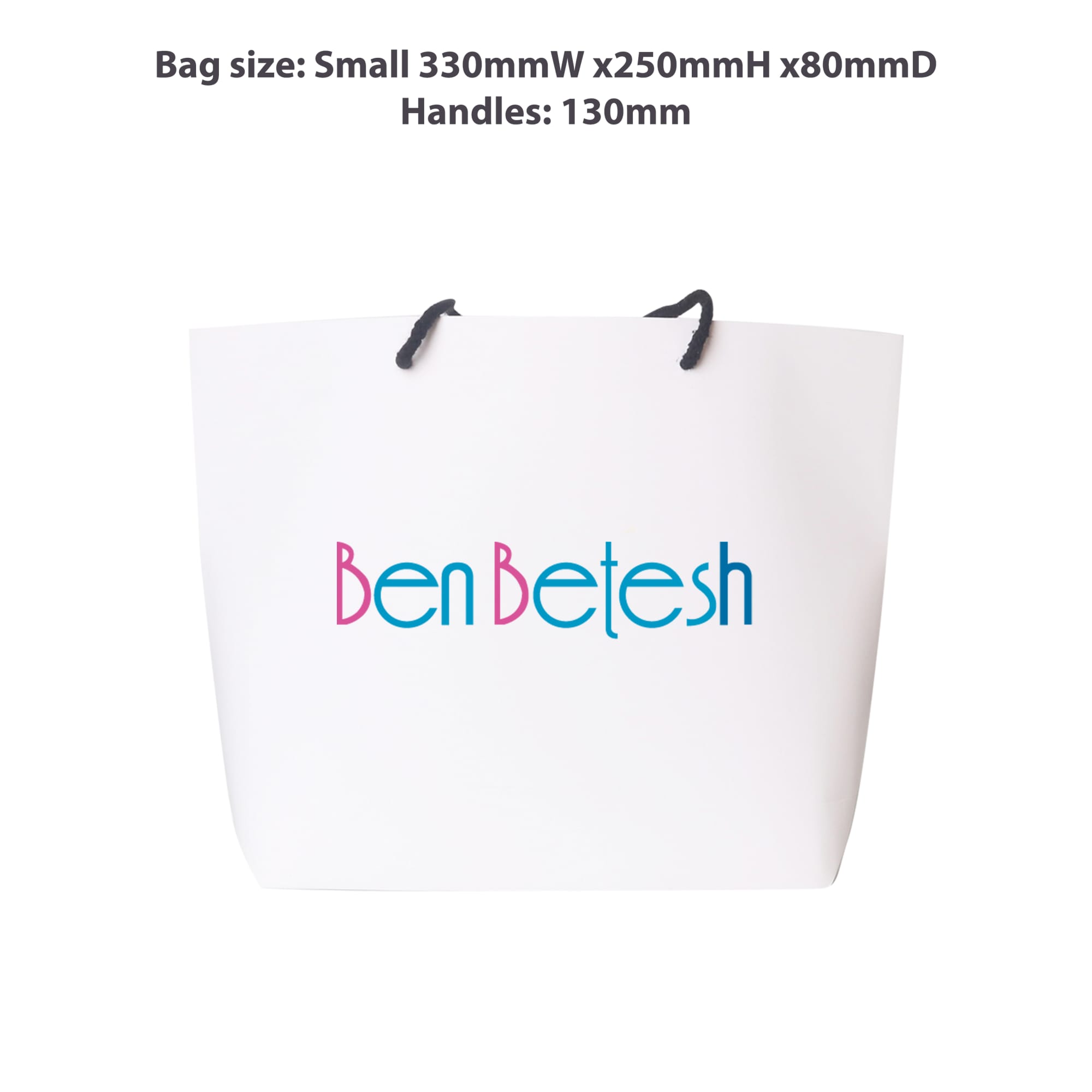 Small Boutique Paper Bag(330 x 250 x 80mm) - PCPB130 Image