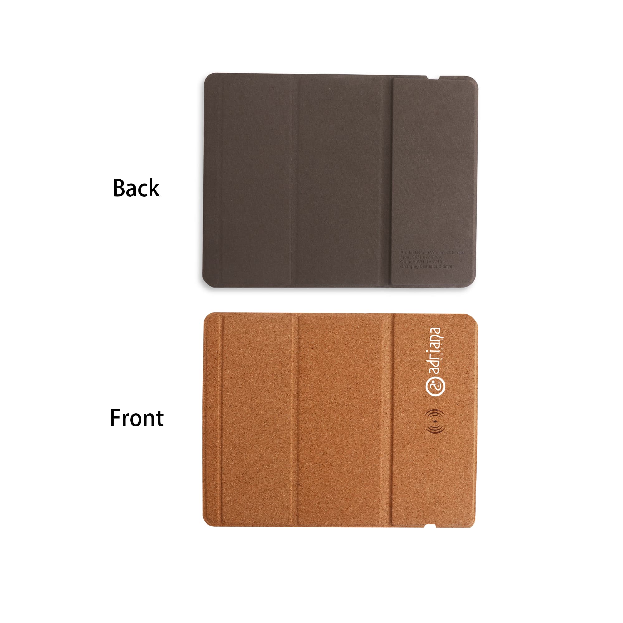 10W Foldable Cork Wireless Charger - PCT270 Image 