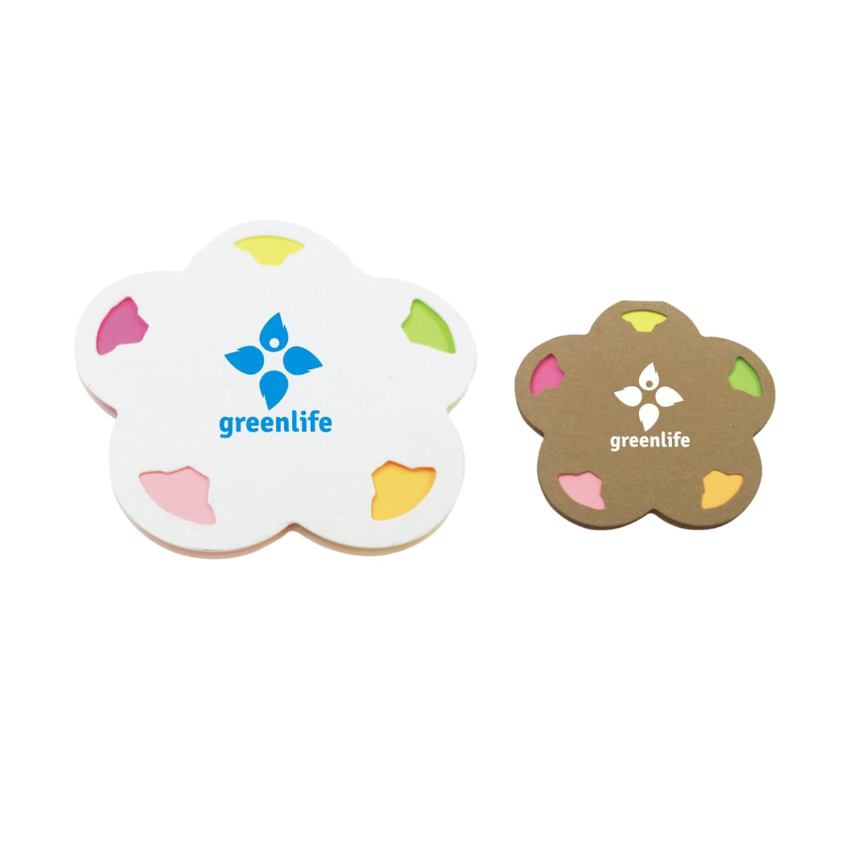 Flower Sticky Notepad - PC1242 Image 