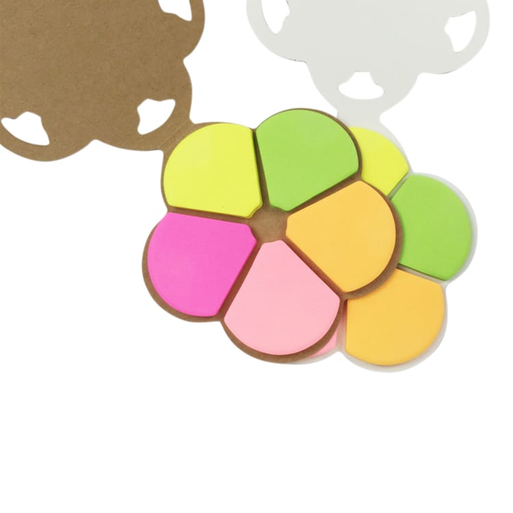 Flower Sticky Notepad - PC1242 Image 