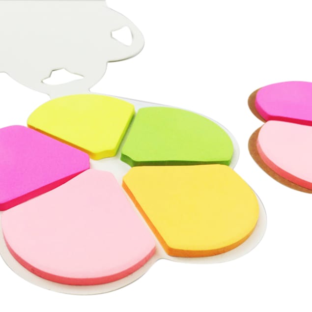 Flower Sticky Notepad - PC1242 Image 