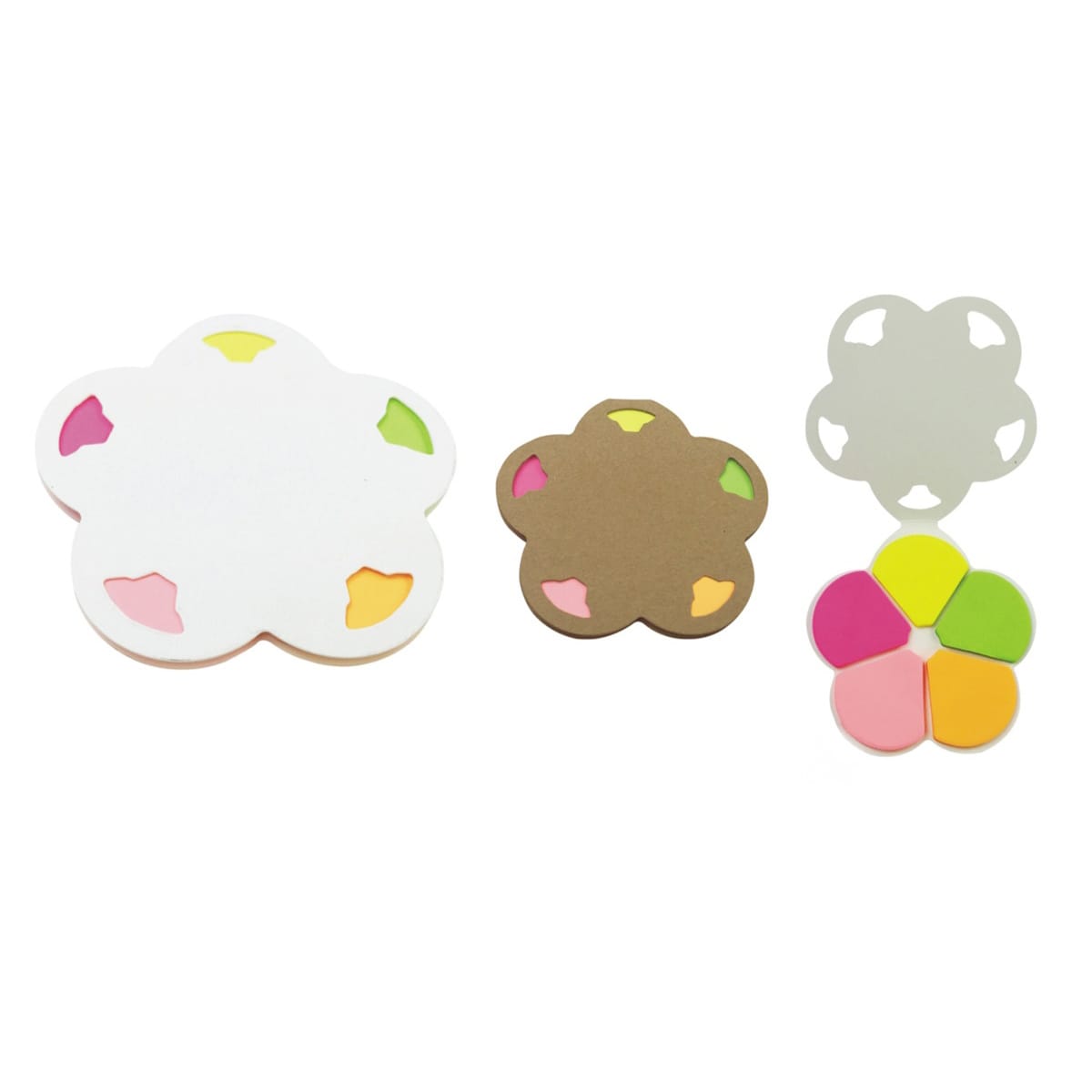 Flower Sticky Notepad - PC1242 Image 