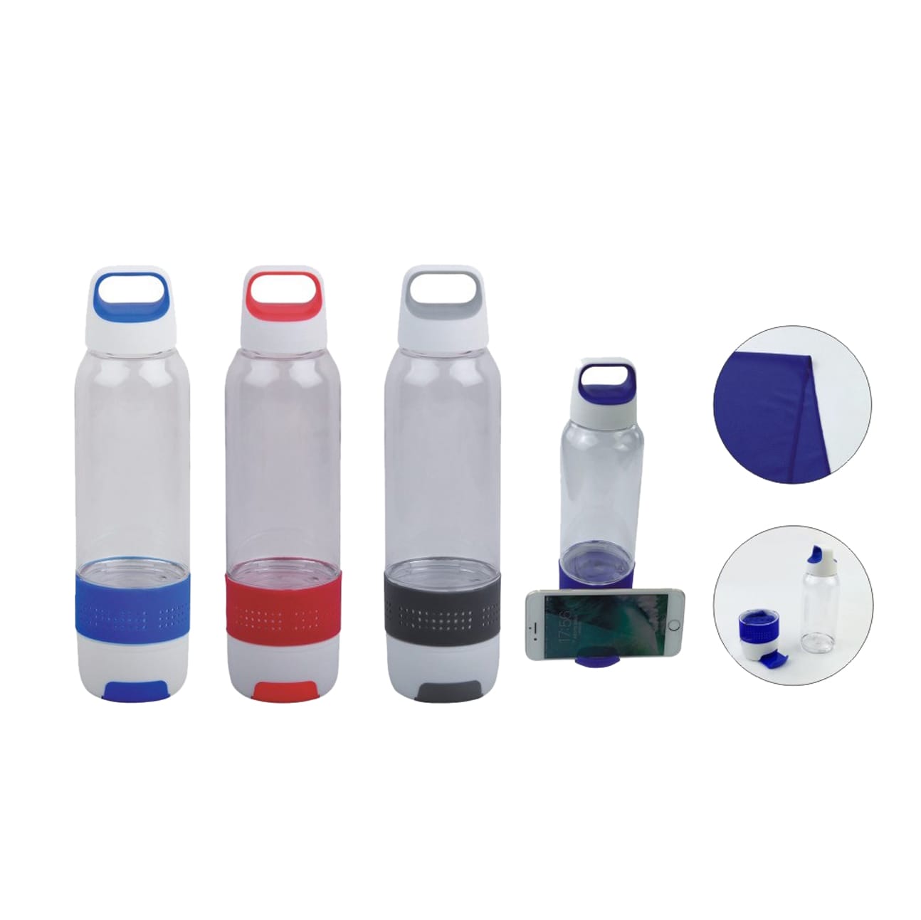 500ml Sport Bottle with Cooling Towel - PC4057 Image 