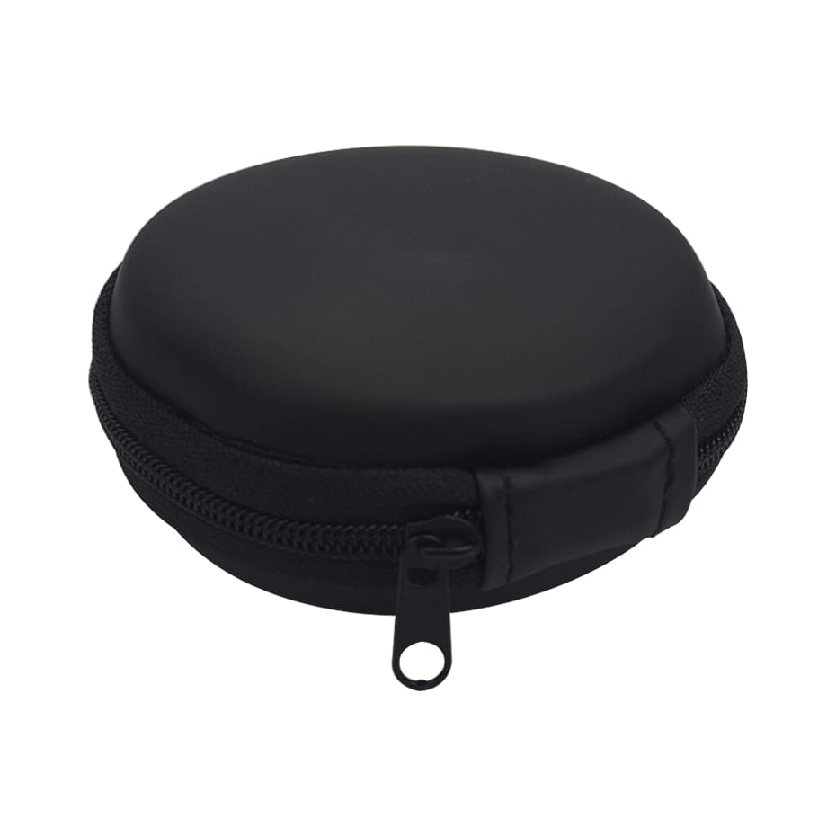 Round Travel Tech Accessories Storage Case - PC4545 Image 