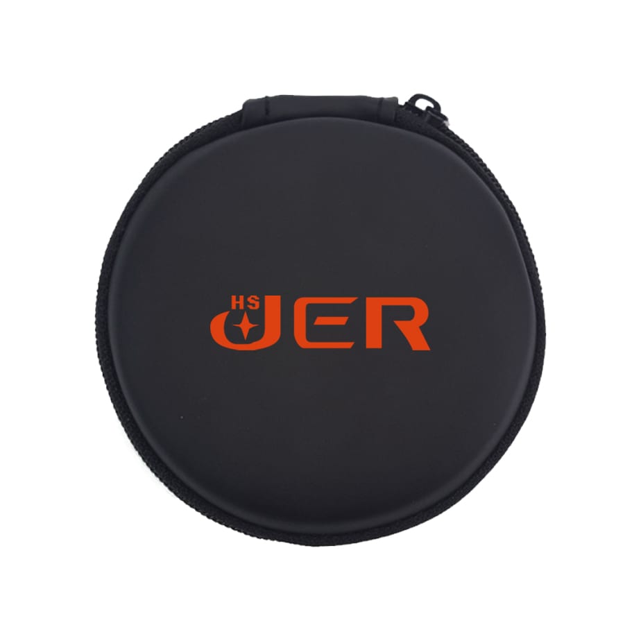 Round Travel Tech Accessories Storage Case - PC4545 Image 