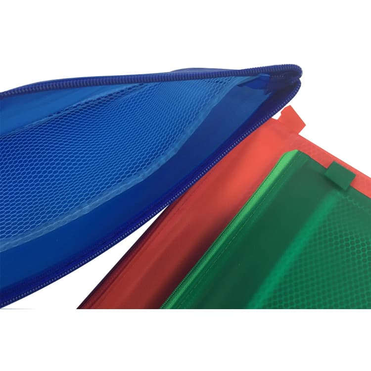 A5 Zippered Mesh Pouch- - PC4558 Image 
