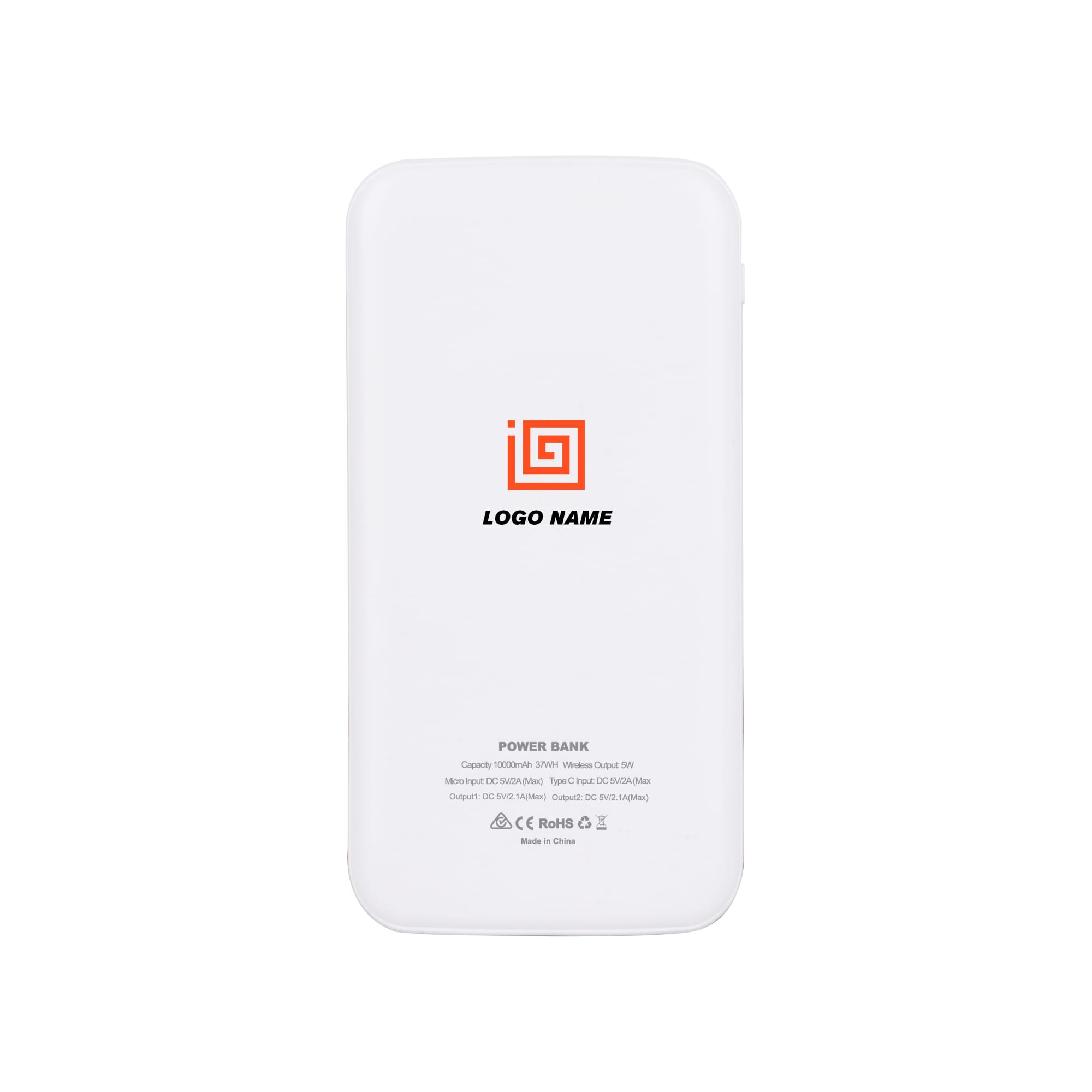 10000mAh Wireless Power Bank with Power Indicator - PCB164 Image 