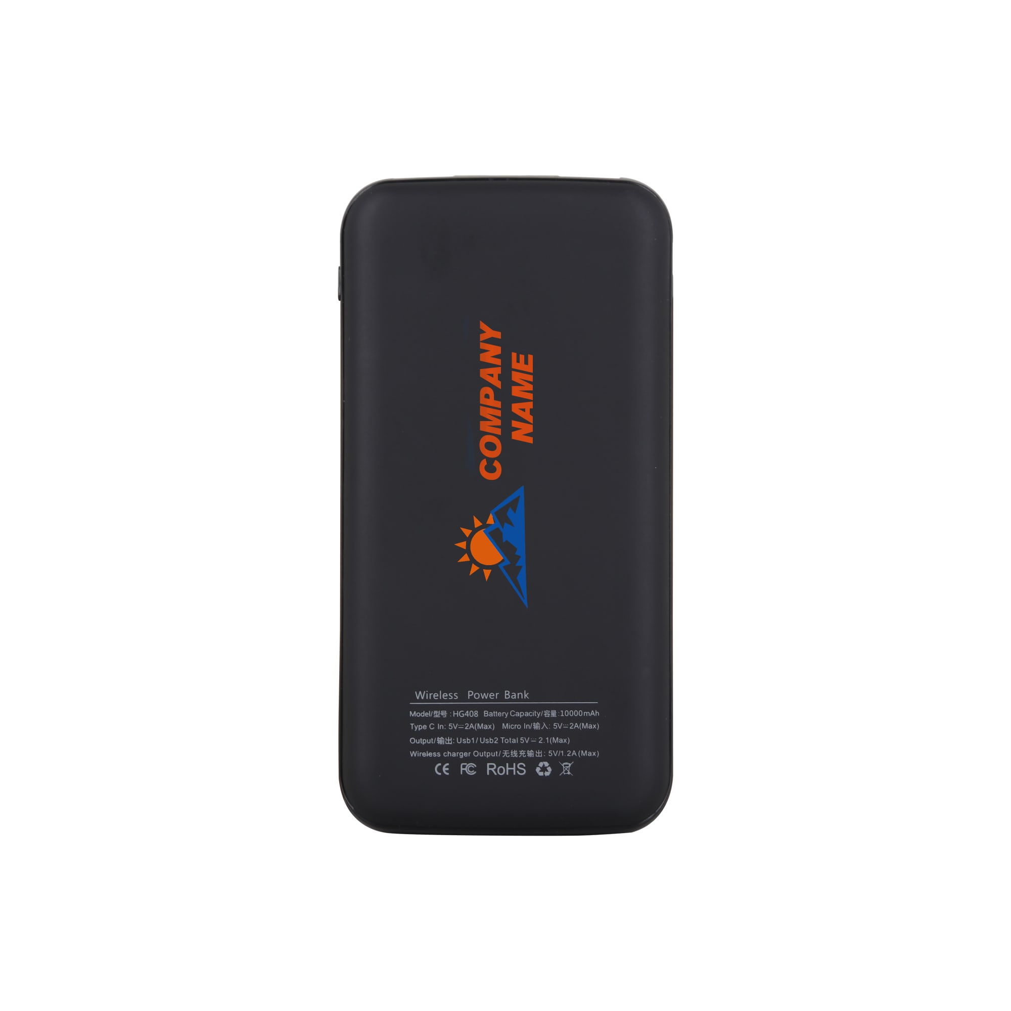 10000mAh Wireless Charging Power Bank - PCB166 Image