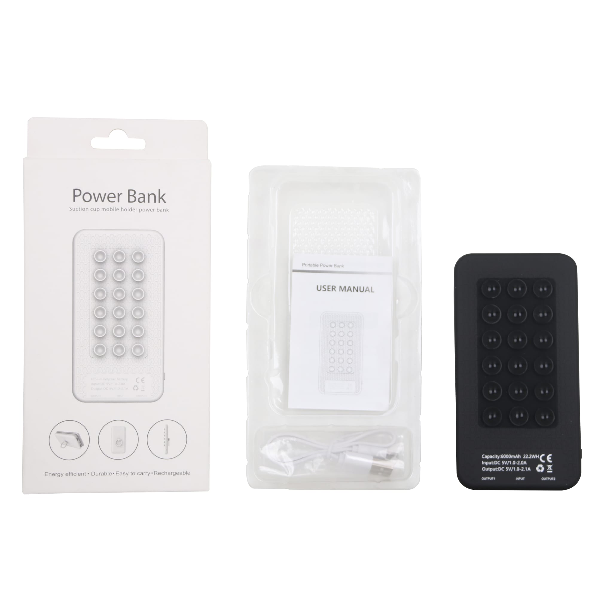 5000mAh Light Up Logo Power Bank - PCB172 Image 