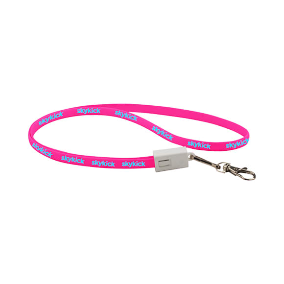 PVC Lanyard Charging Cable - PCBA100 Image 