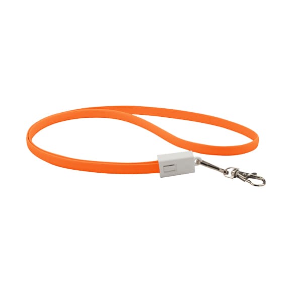 PVC Lanyard Charging Cable - PCBA100 Image 