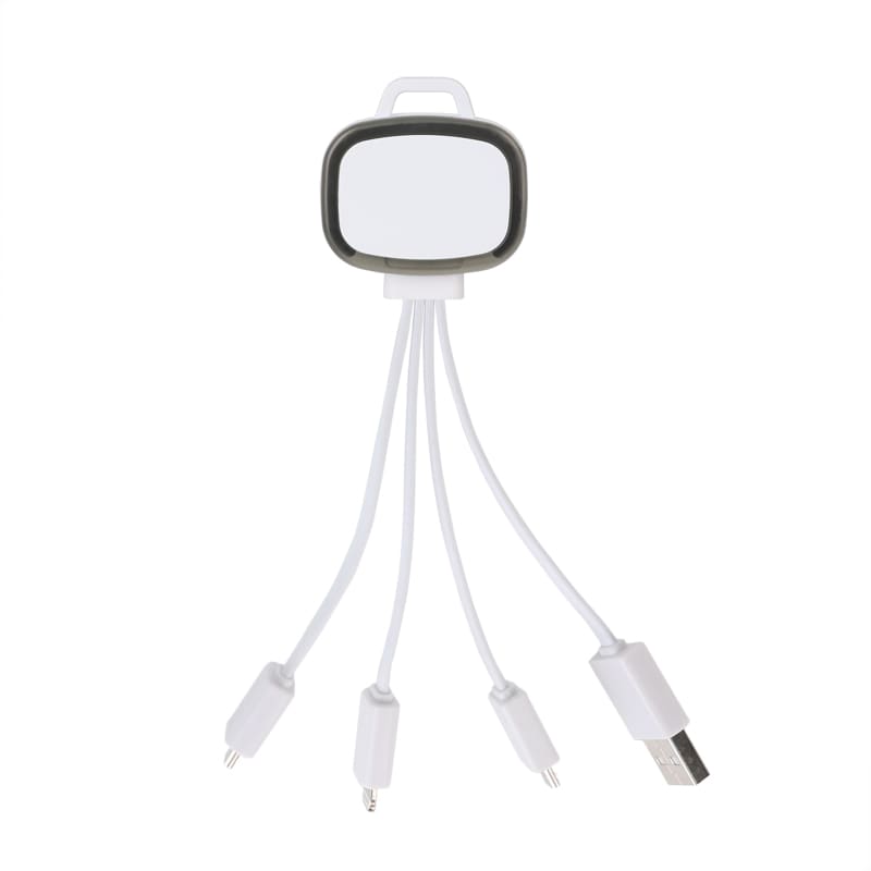 LED Charging Cable with Multiple Connectors - PCBA69 Image 