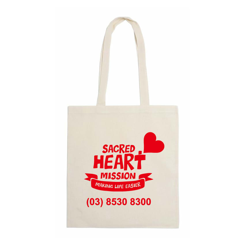140gsm Long Handle Calico Bag - PCBC010 Image 