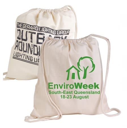 Drawstring Calico Bag - PCBC030 Image