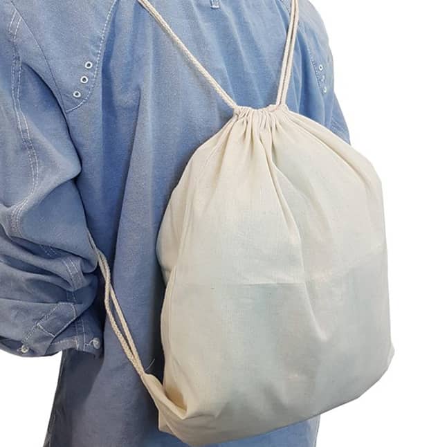 Drawstring Calico Bag - PCBC030 Image