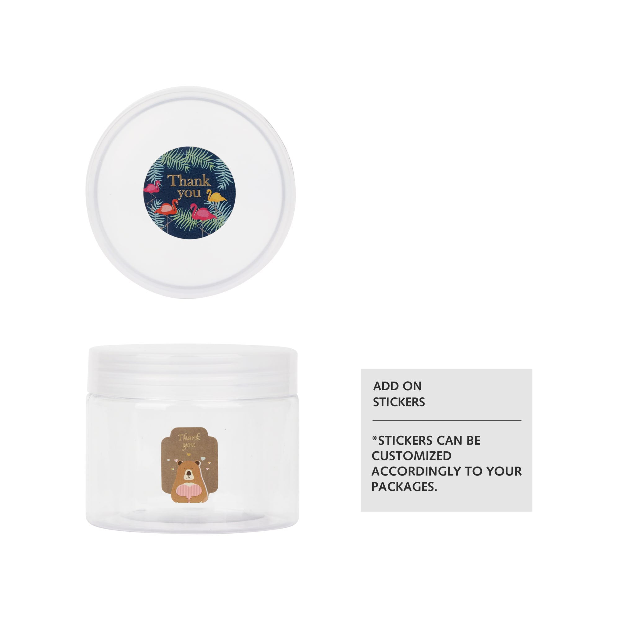 150ml Round Container - PCCT03 Image 