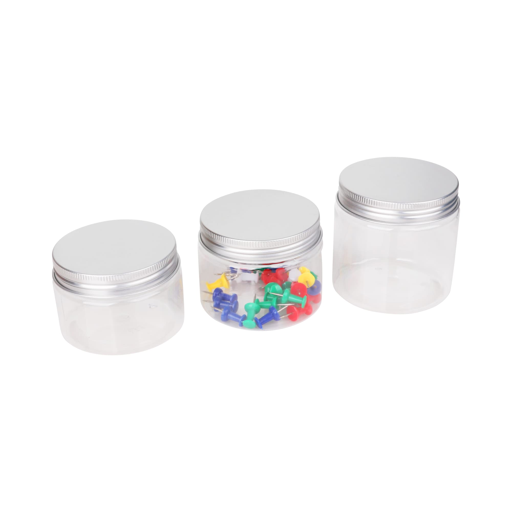 120ml Round Container with Aluminium lid - PCCT11 Image 