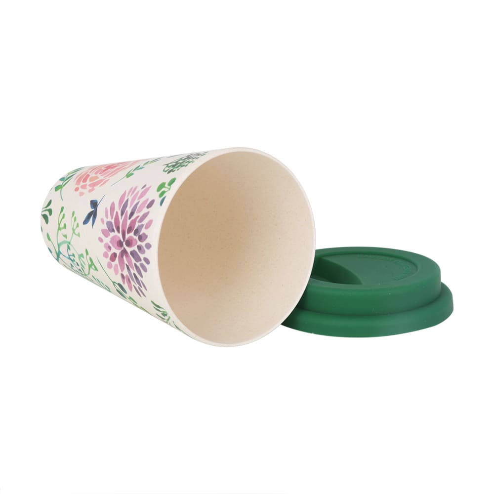 400ml Reusable Bamboo Coffee Cup - PCD020 Image 