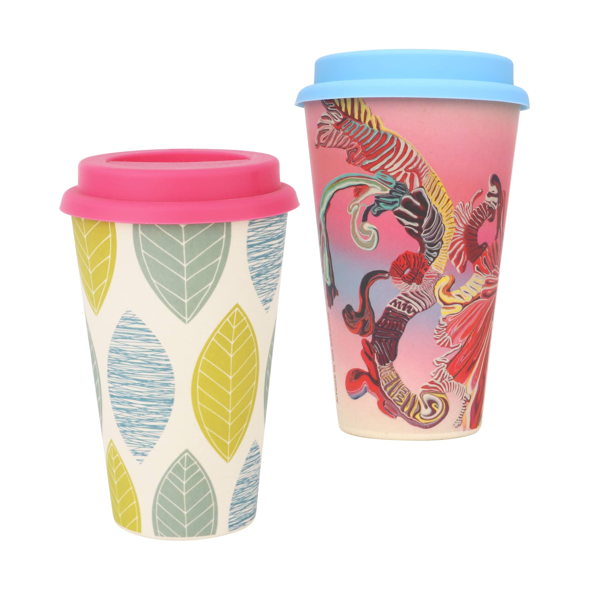 400ml Reusable Bamboo Coffee Cup - PCD020 Image 