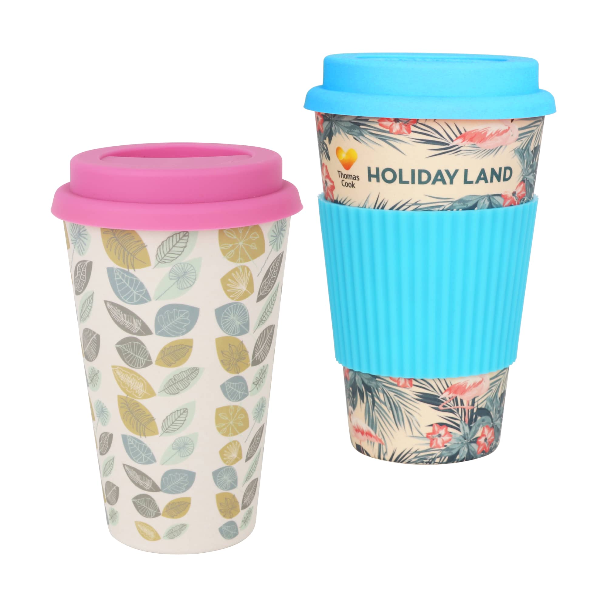 400ml Reusable Bamboo Coffee Cup - PCD020 Image 