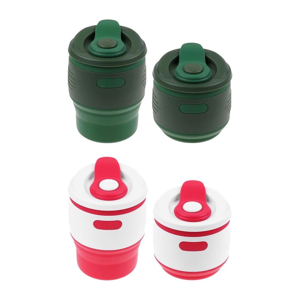 350ml Collapsible Silicone Coffee Cup - PCD031 Image 