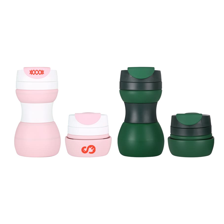 500ml Collapsible Silicone Coffee Travel Cup - PCD032 Image 
