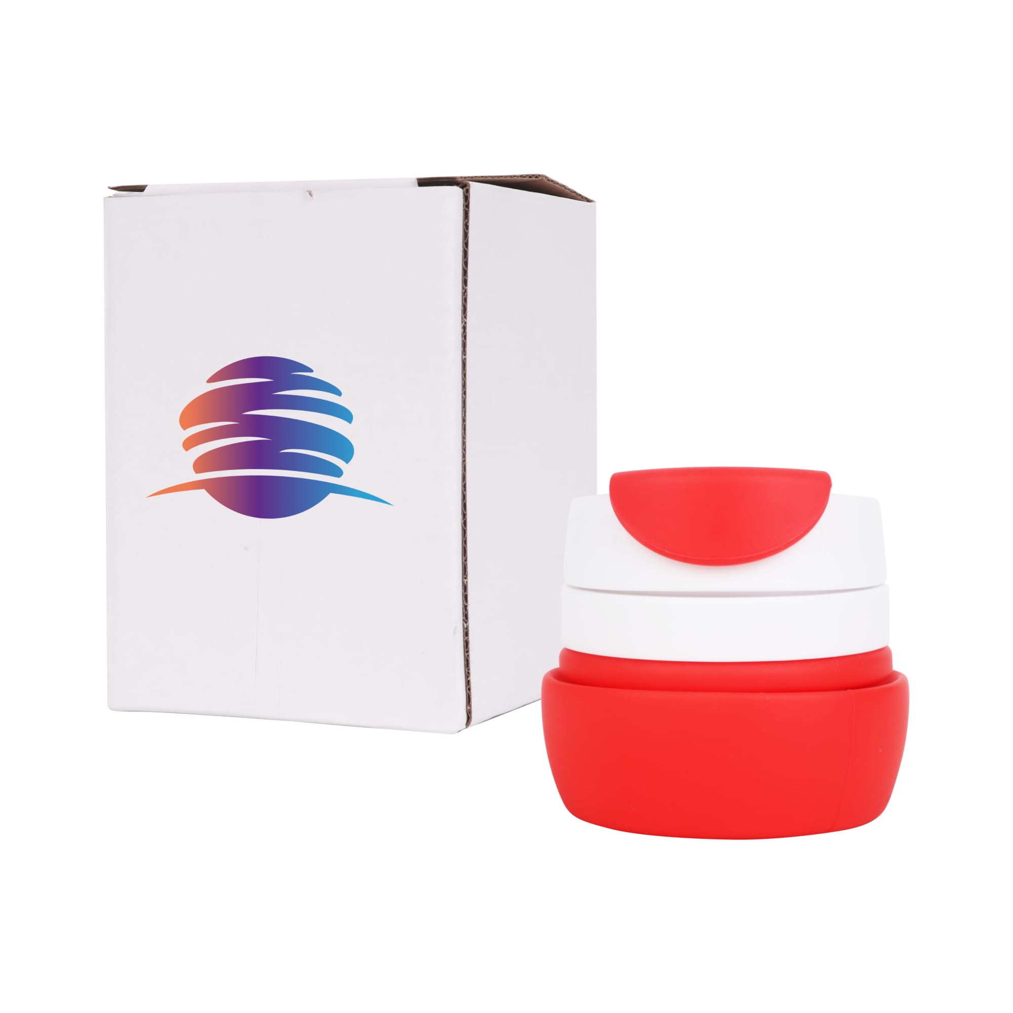 500ml Collapsible Silicone Coffee Travel Cup - PCD032 Image 