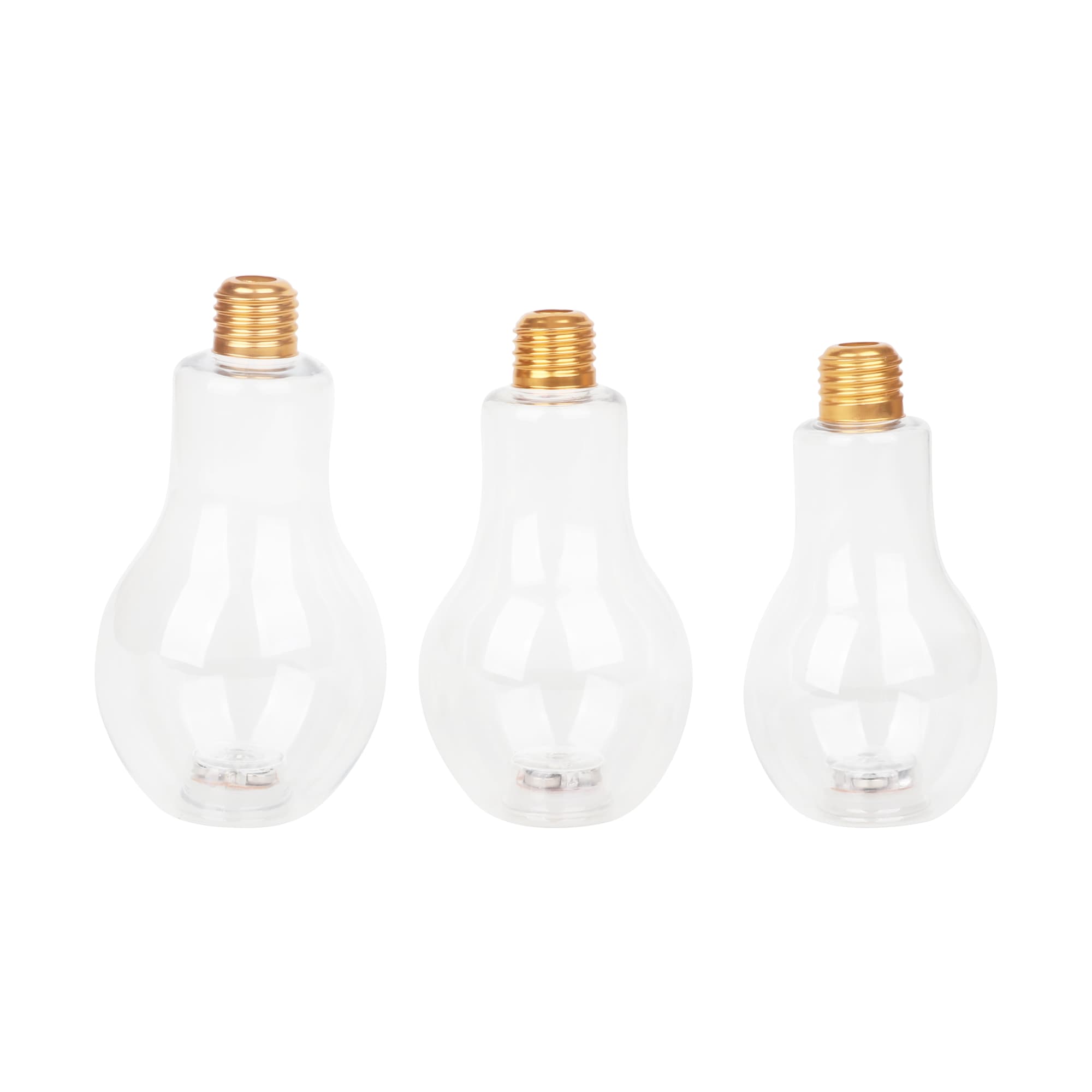 400ml Light Up Bulb Shaped Plastic Bottle - PCD051 Image 