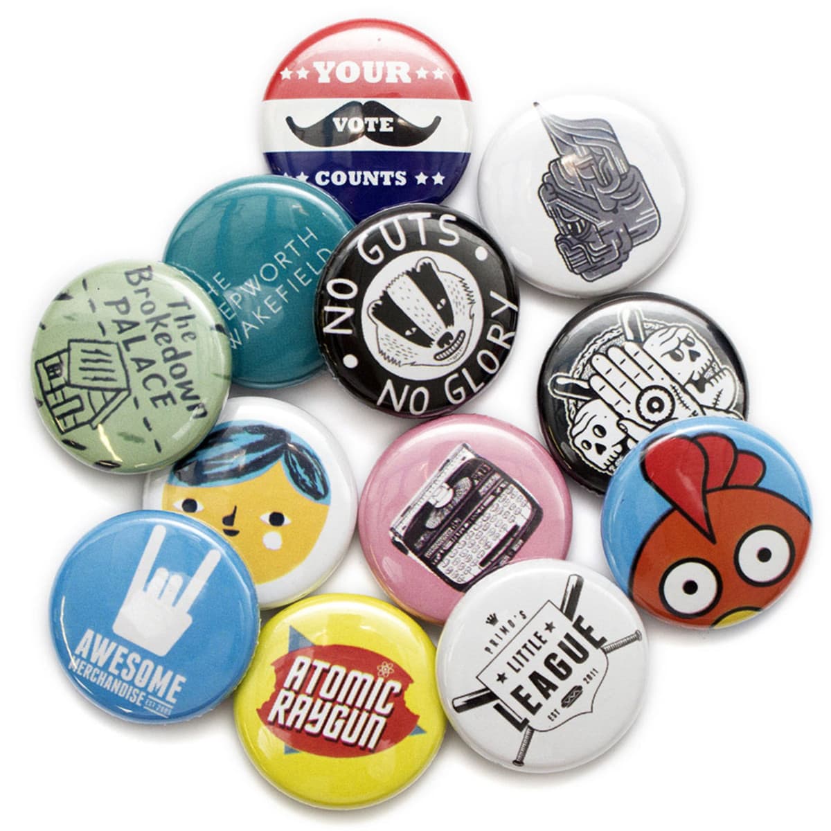 Button Badges - PCH010 Image 