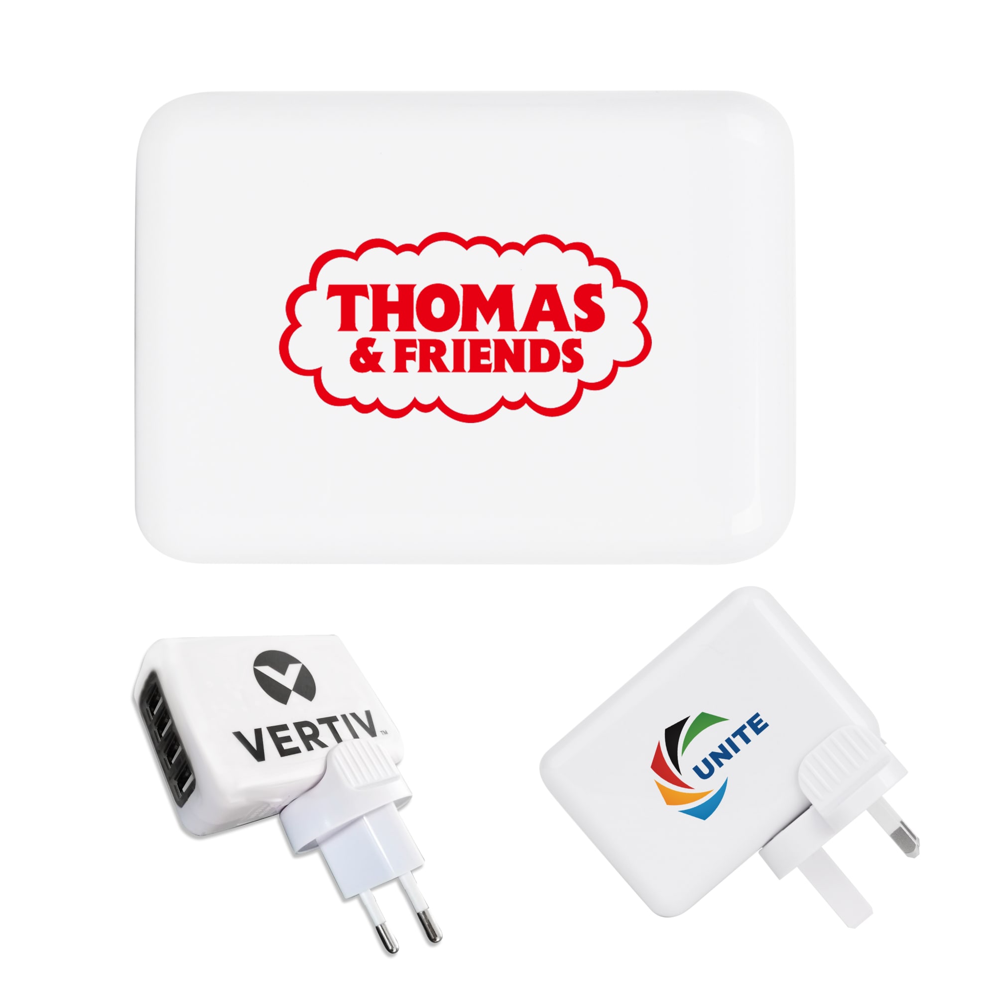 4 Ports USB Travel Adapter - PCH036 Image 